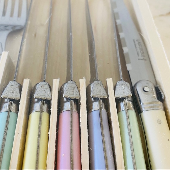 LAGUIOLE Jean Dubost Knife & Fork Set Of 12 Pc - Picture 4 of 6